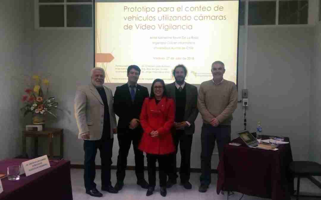 Técnica de “visión artificial” fue aplicada en calles de Valdivia por nueva Magíster en Ingeniería