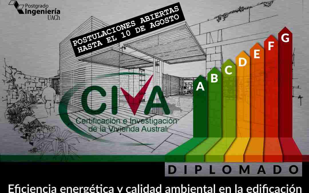 Abiertas postulaciones al Diplomado de Eficiencia Energética.
