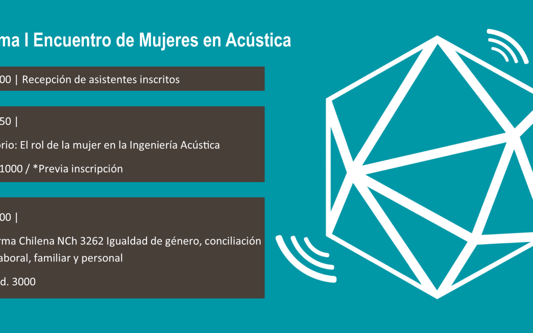 Docentes y estudiantes del Instituto de Acústica UACh organizan el “1° Encuentro de Mujeres en Acústica”