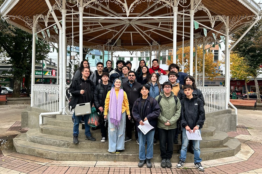 En el Día de la Conciencia sobre el Ruido estudiantes de acústica UACh midieron niveles en el centro de Valdivia
