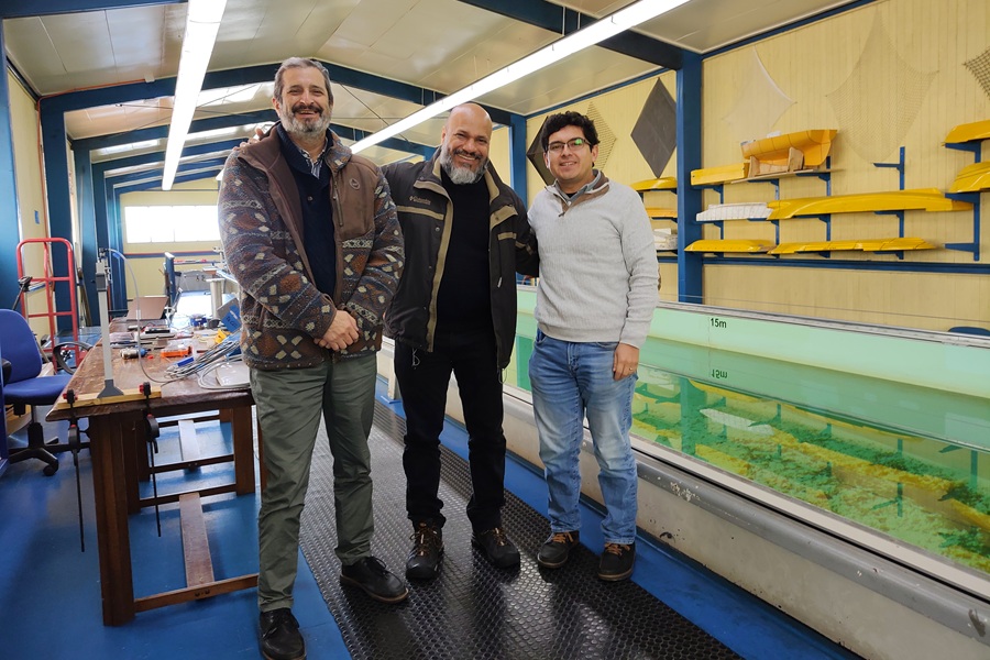 Primer ingeniero naval panameño titulado en la UACh, dictó charla para compartir su experiencia en la industria marítima