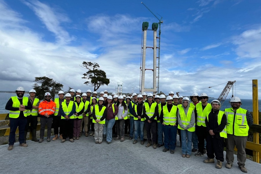 Estudiantes de Ingeniería Civil en Obras Civiles realizaron su gira de estudios