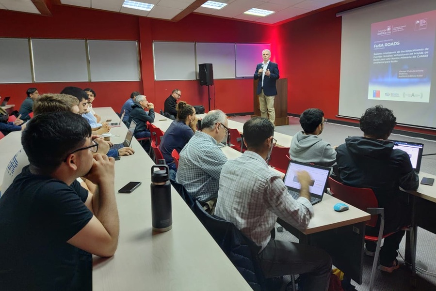 Proyecto FuSA ROADS avanza en el desarrollo de tecnología para una futura Norma de Ruido en Chile