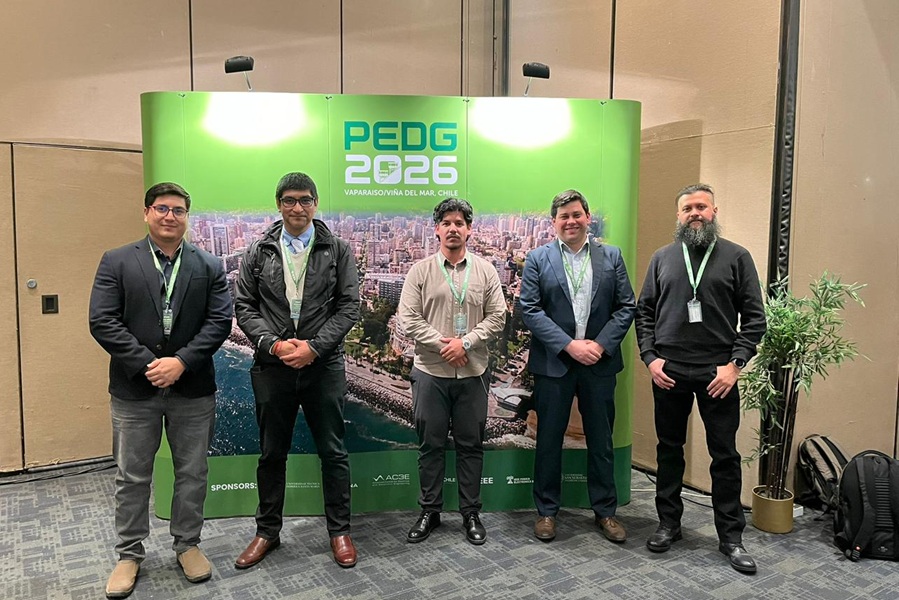 Académico de Ingeniería UACh participó en Simposio sobre Electrónica de Potencia para Sistemas de Generación Distribuida