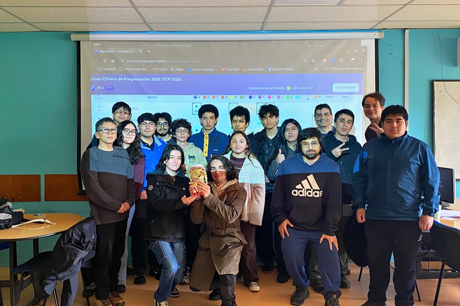 Informática UACh reunió a siete equipos en nueva edición del Torneo Chileno de Programación